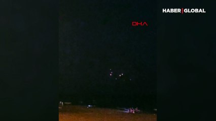İran'dan İsrail'e gönderilen füzeler Hatay semalarında görüldü