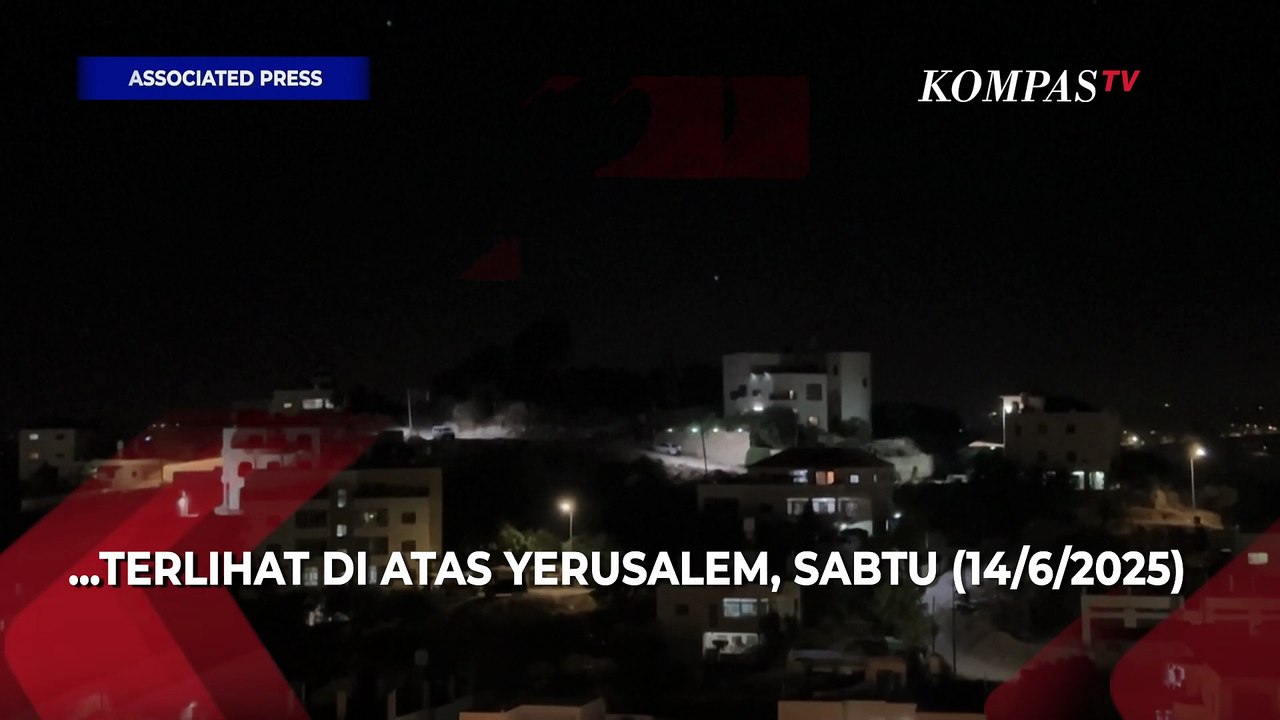 Rentetan Rudal di Langit Yerusalem, Militer Israel Wanti-wanti Serangan Iran