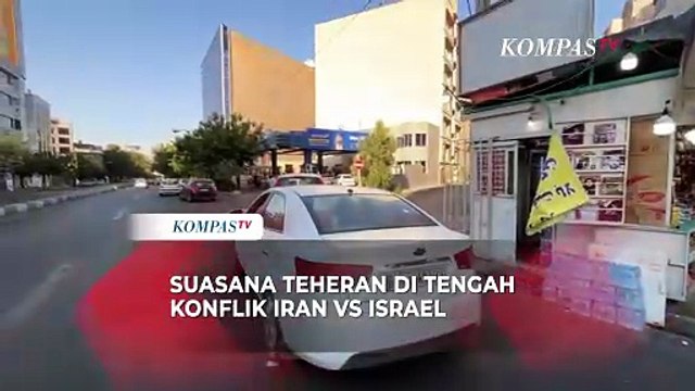 Situasi Kota Teheran di Tengah Memanasnya Konflik Perang Iran Vs Israel