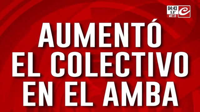 Ya rige el nuevo aumento de colectivos en el AMBA... ¿cuánto vas a pagar ahora?