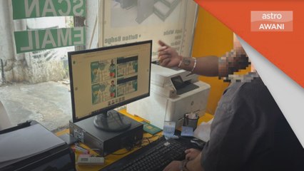 Imigresen tumpas sindiket cetak pelekat palsu