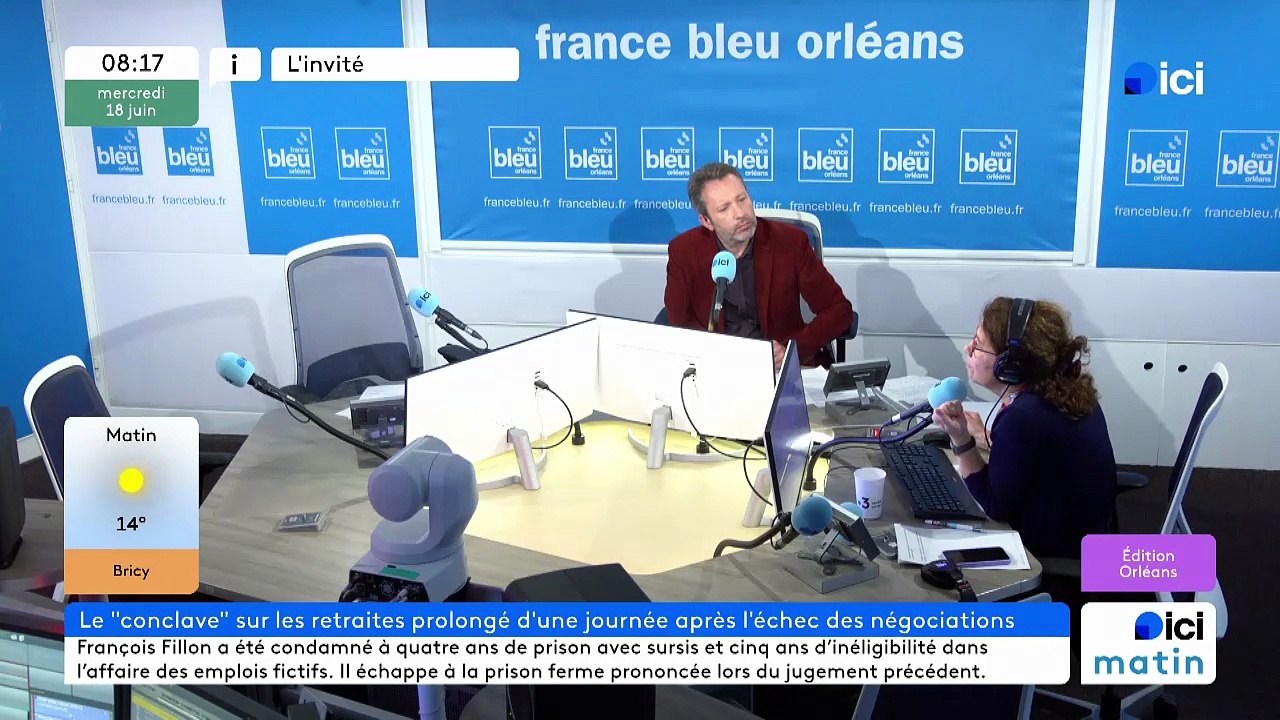 ICI ORLEANS - L'invité d'ICI Matin : Eric Chevée vice-président national de la CPME