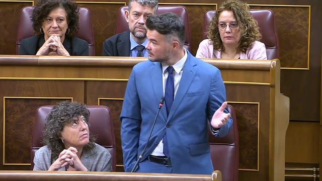 El discurso de Gabriel Rufián contra Pedro Sánchez en el Congreso