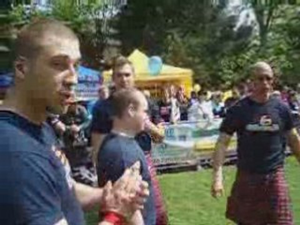 Steinstoßen - HLG Kempen 2008