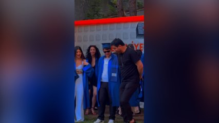 Davut Güloğlu'nun kızı Şeyma Su Gül, mezun oldu