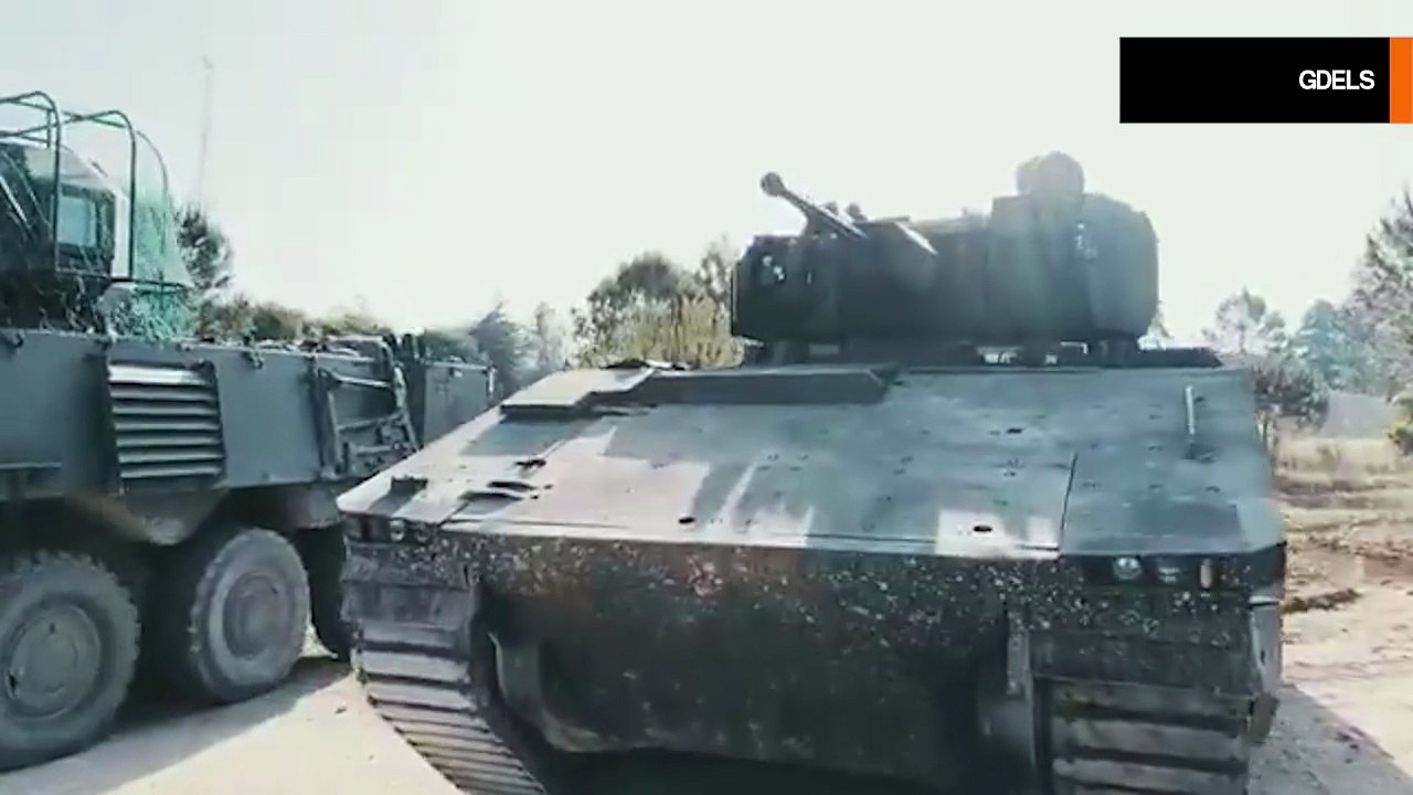 Demonstratie van de ascod 2 met ut30 mk2-toren voor het portugese leger