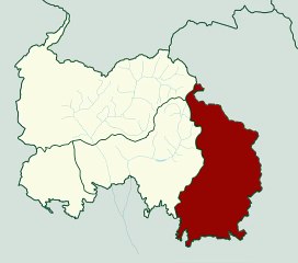 Leningor District Location Map. Peta Lokasi Distrik Leningor. Location Map of the Leningor District. Ленингоры районы бынаты картæ. Карта расположения Ленингорского района. ლენინგორის რაიონის მდებარეობის რუკა.  レニンゴル地区の位置地図. Bản đồ vị trí quận Leningor