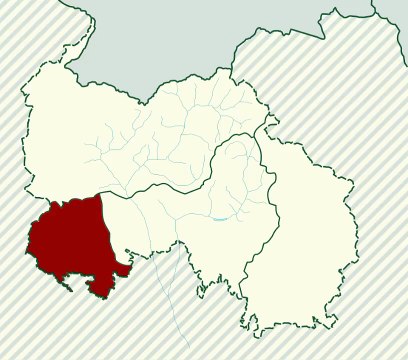 Znaur District Location Map. Peta Lokasi Distrik Znaur. Location Map of the Znaur District. ზნაურის რაიონის მდებარეობის რუკა. Карта местоположения Знауыры района. Карта расположения Знаурского района. Carte de localisation du district de Znaur. 兹纳乌里区地图定位