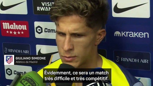 Simeone : Un match très difficile contre le PSG