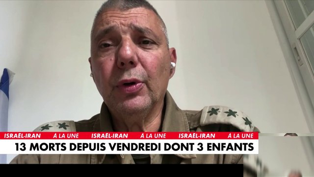 Le Colonel Olivier Rafowicz donne le bilan après les attaques iraniennes en Israël