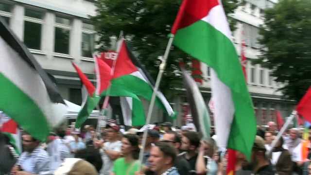 Friedensbündnis NRW Demo Düsseldorf ,Stoppt den Genozid