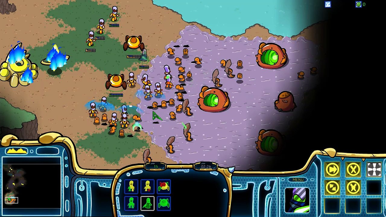 [StarCraft® Cartooned]No.0001--Protoss Campaign STAGE 01--failed: to NOT following orders