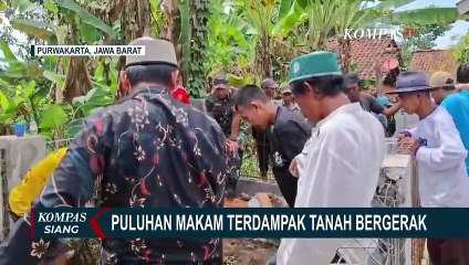 Tanah Bergerak di Purwakarta: 80 Rumah Warga Rusak Hingga Ancam Tol Cipularang