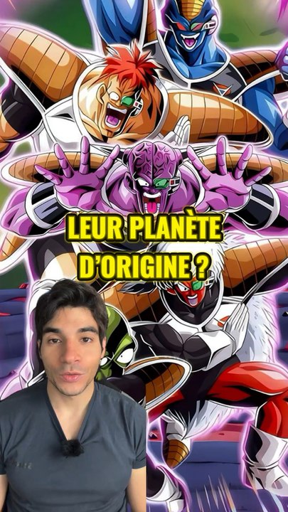 D’où viennent les membres du commando Ginyu ?