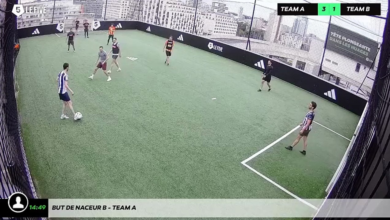But de Naceur B - Team A