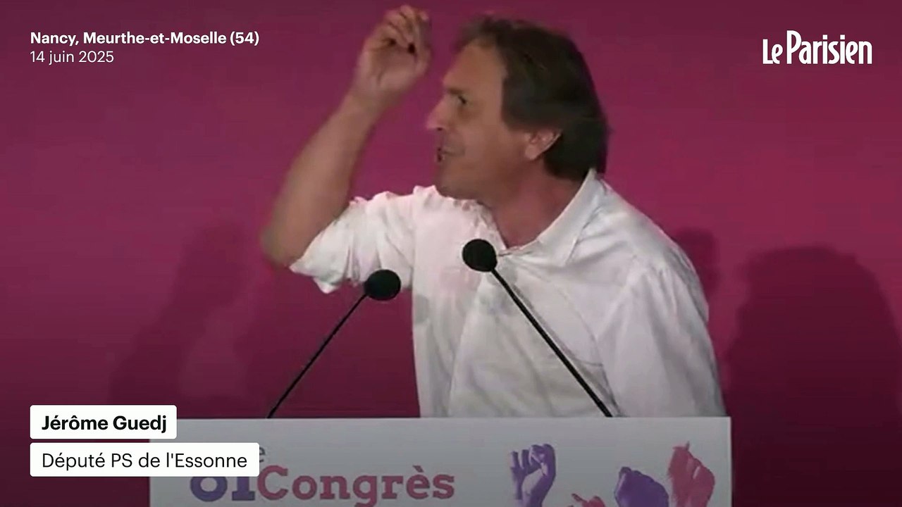 Congrès du PS : le député Jérôme Guedj traite Jean-Luc Mélenchon de « salopard antisémite »