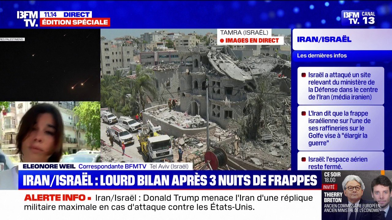 Frappes iraniennes sur Israël: trois personnes toujours recherchées après l'effondrement d'un immeuble à Bat Yam