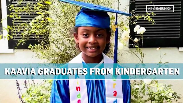 Dwyane Wade, Gabrielle Union's Daughter Kaavia Graduates Kindergarten
