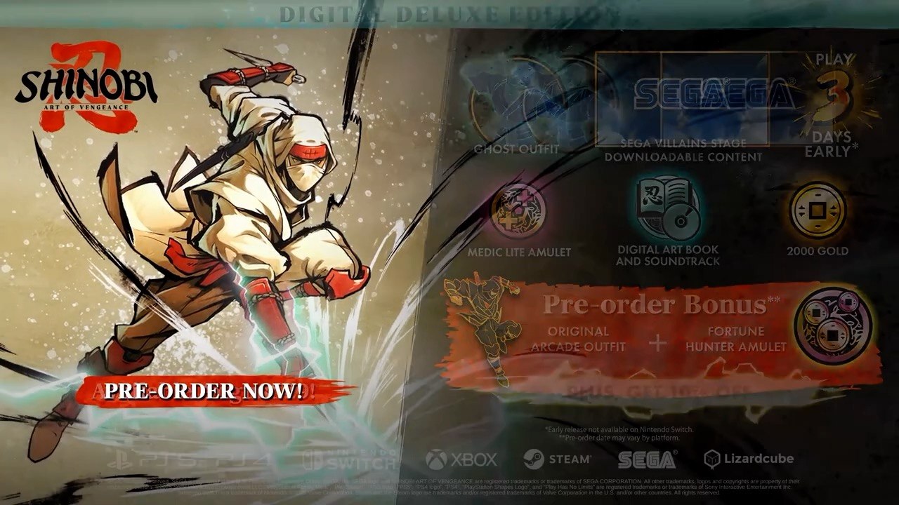 Shinobi Art of Vengeance Official Combat Trailer