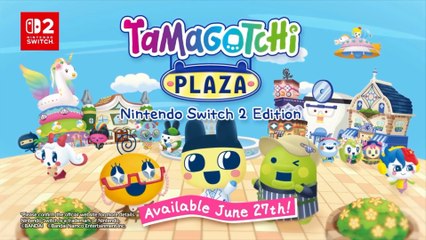 Tamagotchi Plaza Official Nintendo Switch 2 Edition Trailer