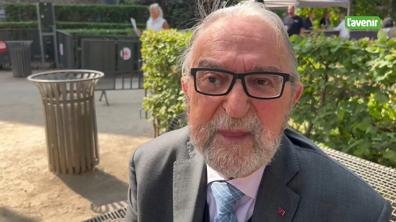 Interview d'Herman De Croo et Mbo Mpenza, invités cette année à la ducasse de Mons