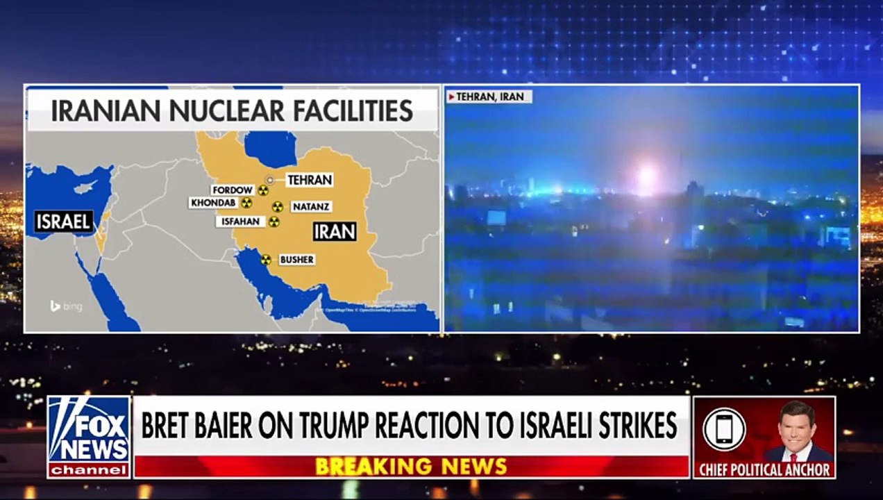 BREAKING_ Trump responds to Israel's strikes against Iran