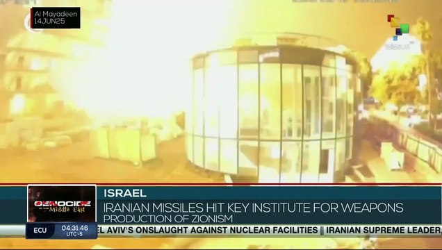 Iranian missiles hit a key target for Zionist weapons production