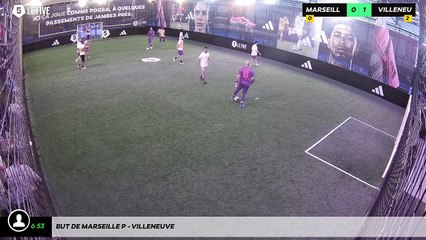 But de Marseille P - Villeneuve