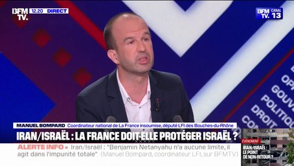 Manuel Bombard (LFI) dénonce "un exemple de l'impunité dont jouit Israël" après "l'arrestation illégale" de la flottille pour la liberté