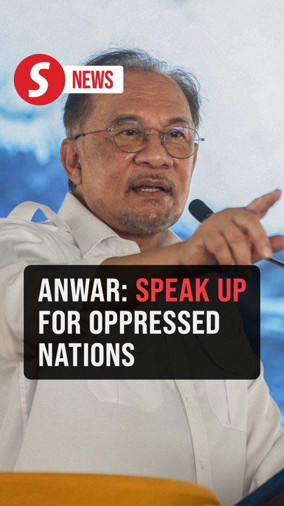 Malaysia as a sovereign nation must speak up for oppressed nations, says Anwar