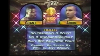Michael Grant vs Ahmad Abdin - HBO BAD 1-30-99