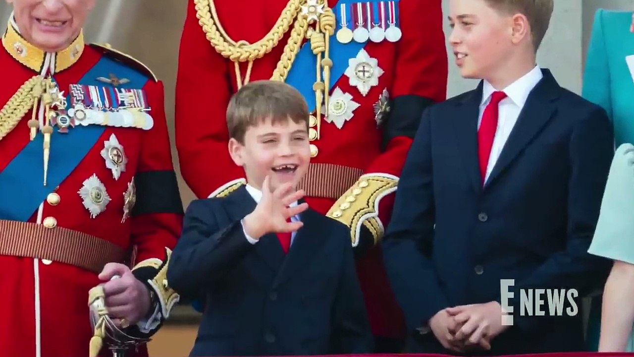 Prince Louis Steals the Show at 2025 Trooping the Colour - video ...