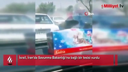 İsrail, İran'da Savunma Bakanlığı'na bağlı bir tesisi vurdu