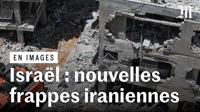 Les images des attaques iraniennes contre Israël dans la nuit du 14 au 15 juin