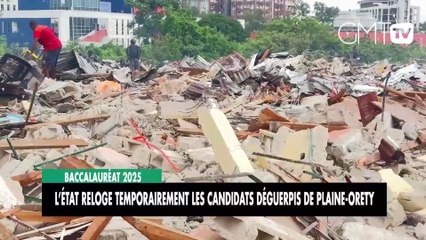 [#Reportage] Baccalauréat 2025 : l’État reloge temporairement les candidats déguerpis de Plaine-Orety