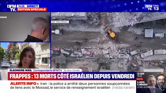Frappes iraniennes sur Israël: à Bat Yam, au moins six morts, dont deux enfants de huit et dix ans, et près de 200 blessés