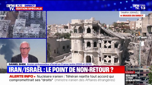 Je ne suis pas véritablement touché par ce geste : Daniel Shek, ancien ambassadeur d'Israël en France, assure que le déplacement de Benjamin Netanyahu à Bat Yam était calculé