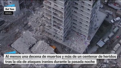 Israel sufre graves ataques en la segunda noche consecutiva de bombardeos