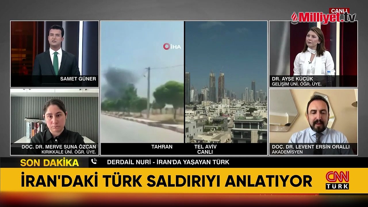 Orta Doğu'da savaş: İsrail'den Tahran'a saldırı, İran'dan İsrail'e yeni balistik füzeler