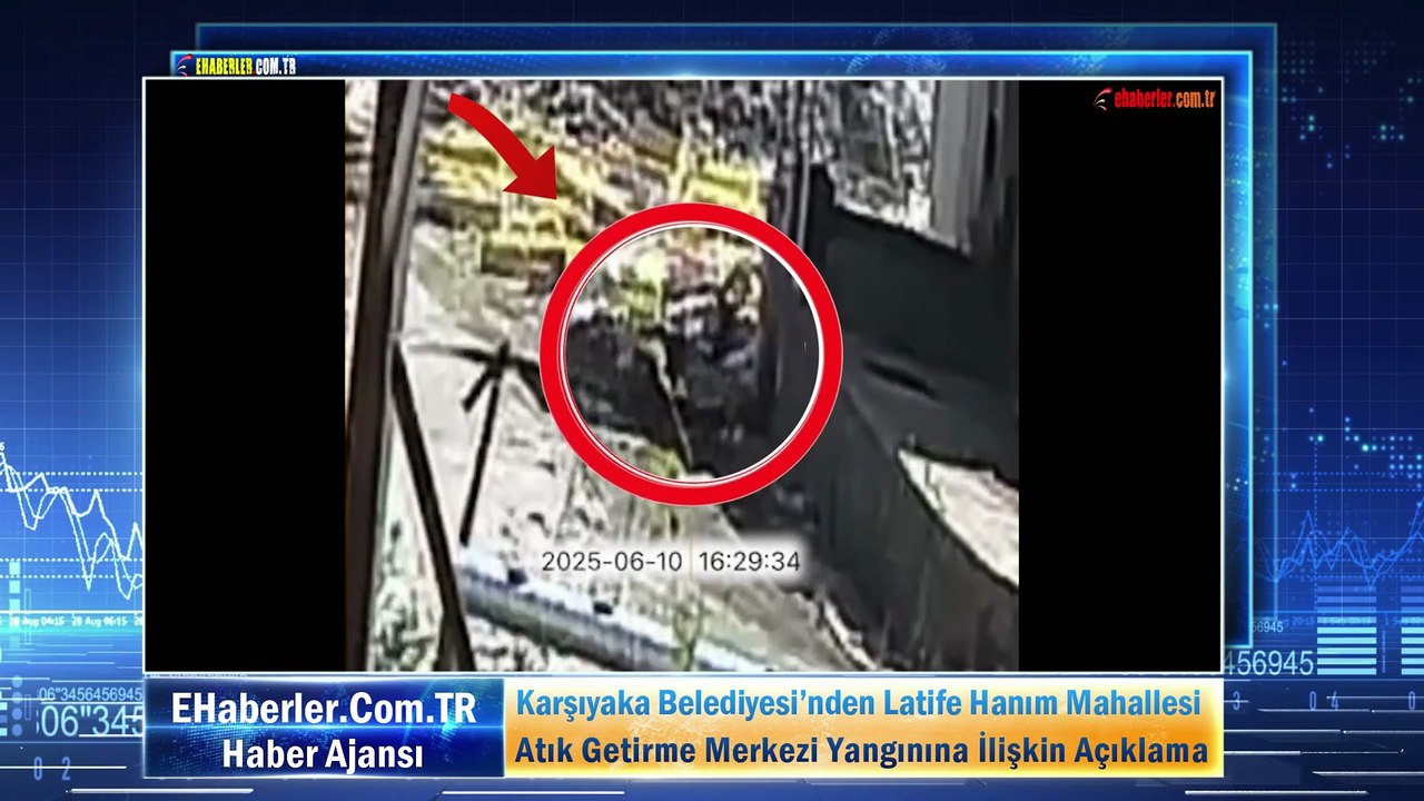 Karşıyaka Belediyesi’nden Latife Hanım Mahallesi Atık Getirme Merkezi Yangınına İlişkin Açıklama