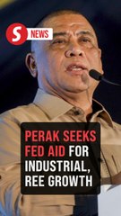 Perak seeking more federal funds for industrial, REE sector growth
