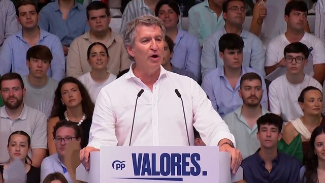 Feijóo afirma que jamás nadie de su equipo ha estado imputado por corrupción