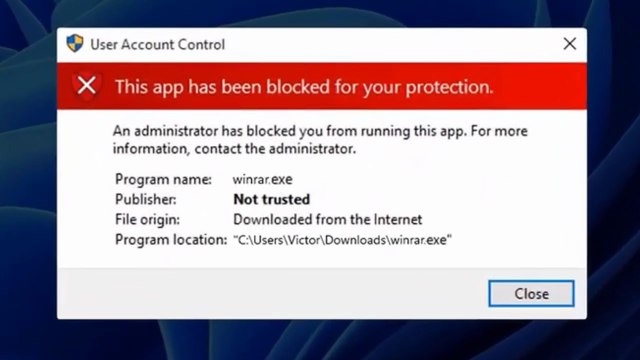 How do i Fix This app has been blocked for your protection Error | Windows 11 / 10 / 8 / 7