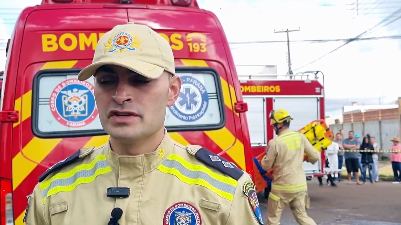 Tenente do Corpo de Bombeiros detalha resgate após colisão no Cascavel Velho: vítimas desmaiaram após impacto