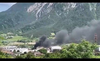 Valsugana, rogo a Novaledo: gran lavoro per i vigili del fuoco