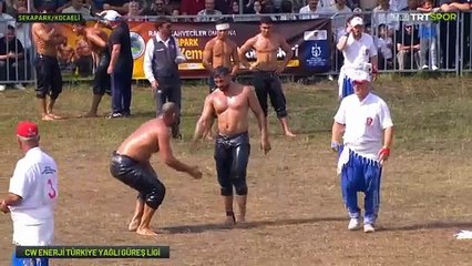 Sinoplu başpehlivan Mustafa Taş finalde