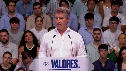 Feijóo exige la salida de Sánchez por complicidad y mentiras