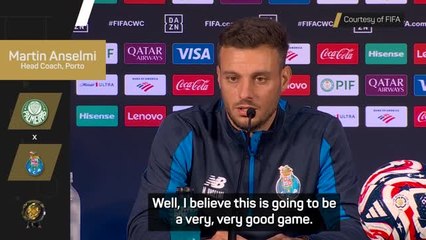 Porto boss expecting 'intense and challenging' match against Palmeiras