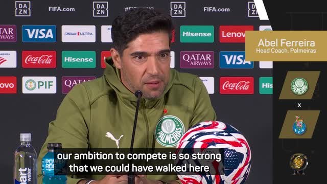 Palmeiras were willing to swim to the Club World Cup, claims coach Ferreira