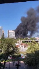 İzmir Konak'taki özel hastanede yangın paniği: Hastalar tahliye edildi